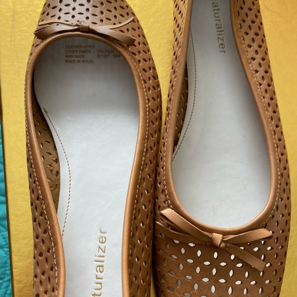 Tan Naturalizer loafers